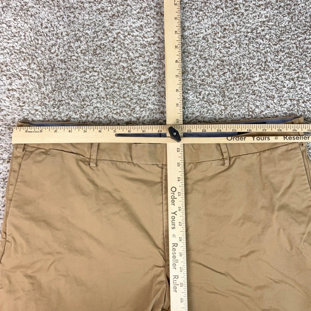 Polo Ralph Lauren Shorts Mens 38 Tan Slim Fit Stretch Chino Flat Front Preppy